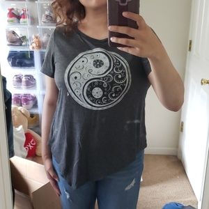 Ying Yang asymmetrical top